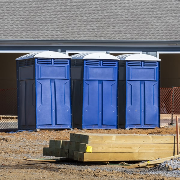 how do you ensure the porta potties are secure and safe from vandalism during an event in New Market IN